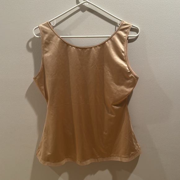 NWT Scoop Neck Camisole Nude 2x - Picture 5 of 6